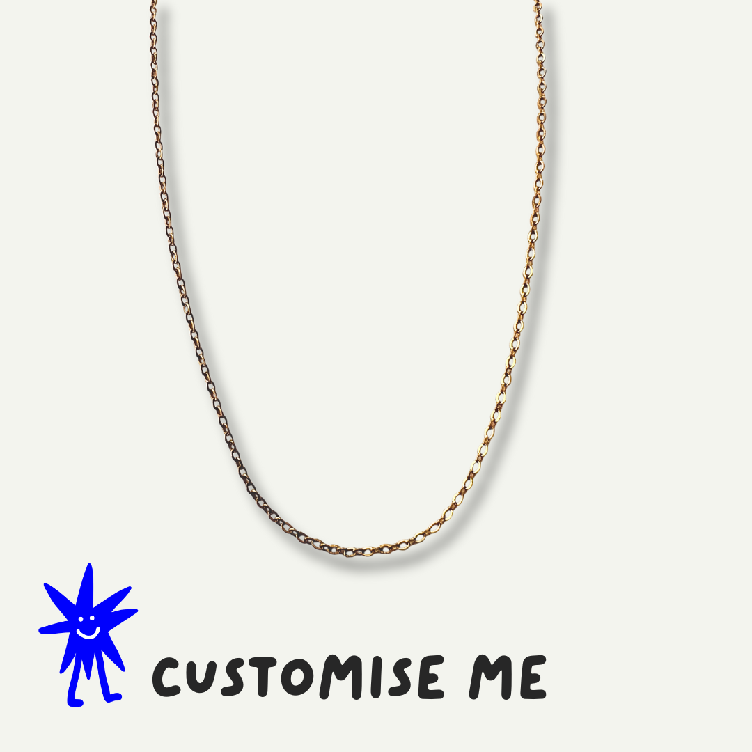 Gold Fine Chain Necklace