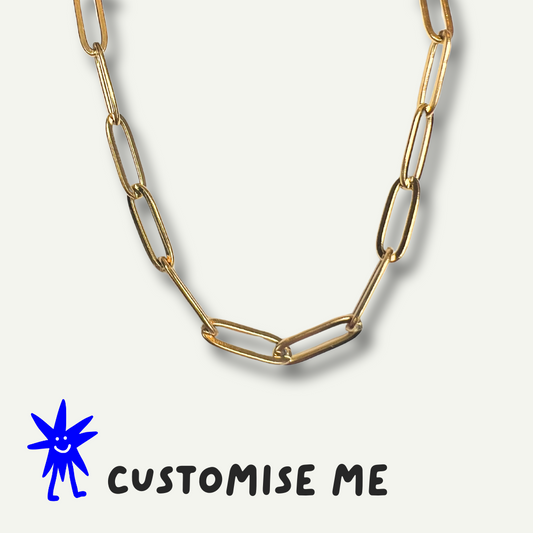 Gold Chain Link Bracelet