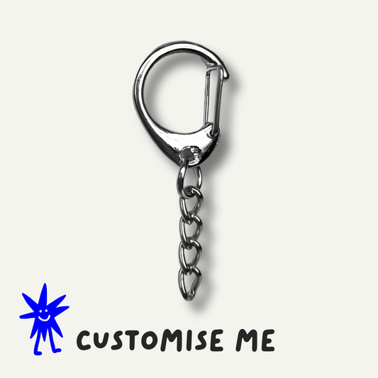 Silver Bag Charm